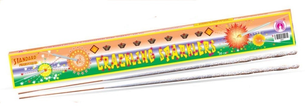 CRACKLING SPARKLERS 30CM(5PCS)