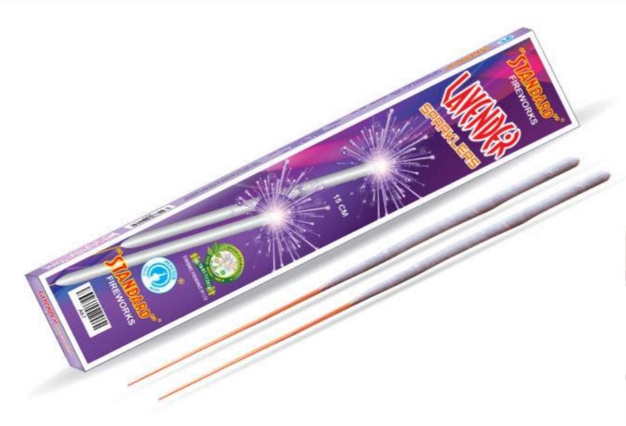 LAVENDER SPARKLERS 15CM(10PCS)