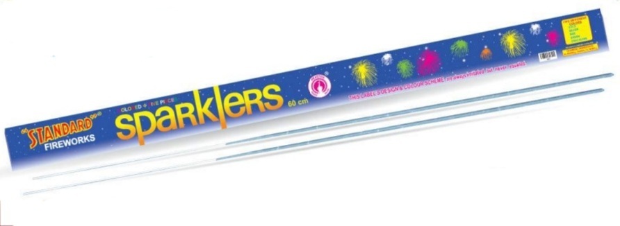 ROBIN(5IN1) COLOUR SPARKLERS 75CM(5PCS)