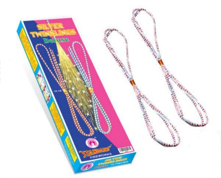SILVER TWINKLINGS 120CM(10PCS)