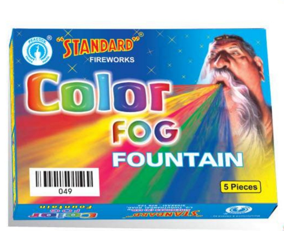 COLOUR FOG FOUNTAIN (5PCS)