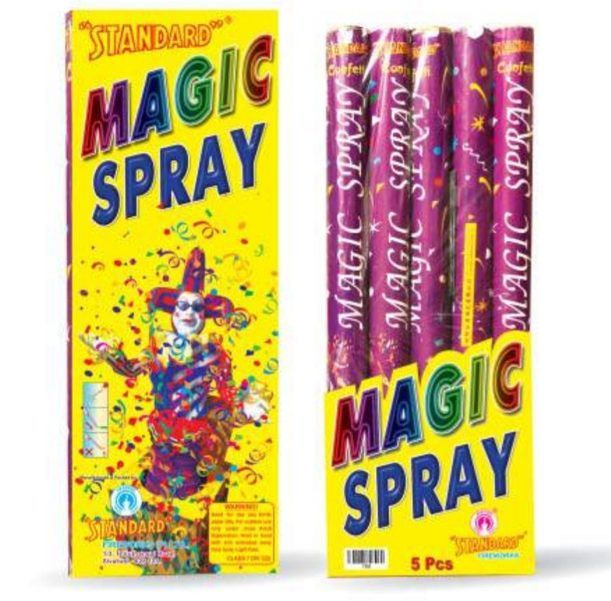 MAGIC SPRAY CONFETTI (5PCS)