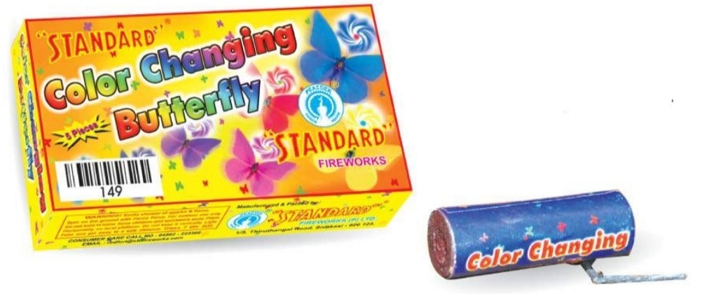 COLOUR CHANGING BUTTERFLY (5PCS)