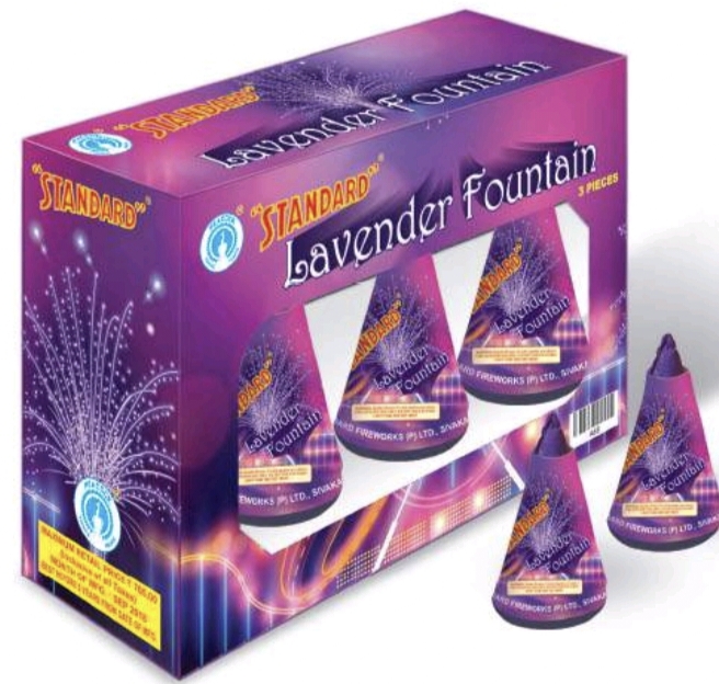 LAVENDER FOUNTAIN (3PCS)