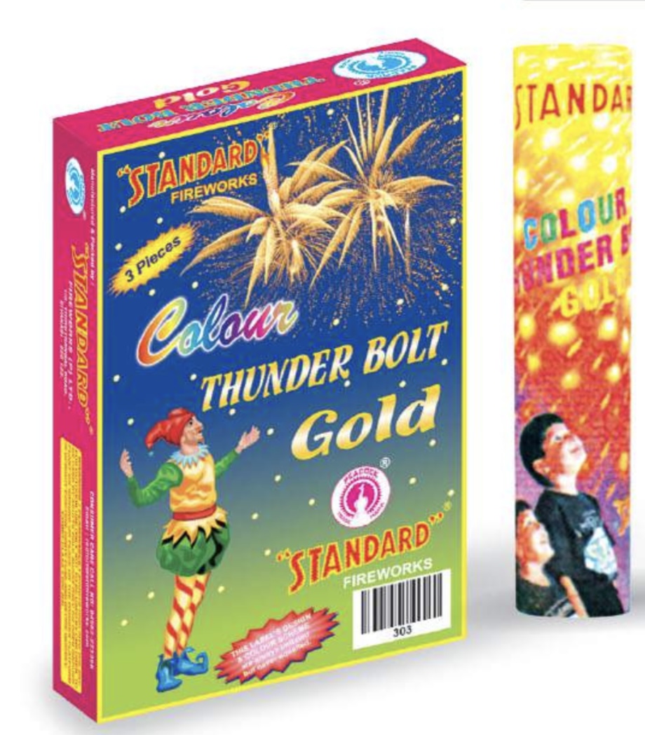 COLOUR THUNDER BOLT (3PCS)