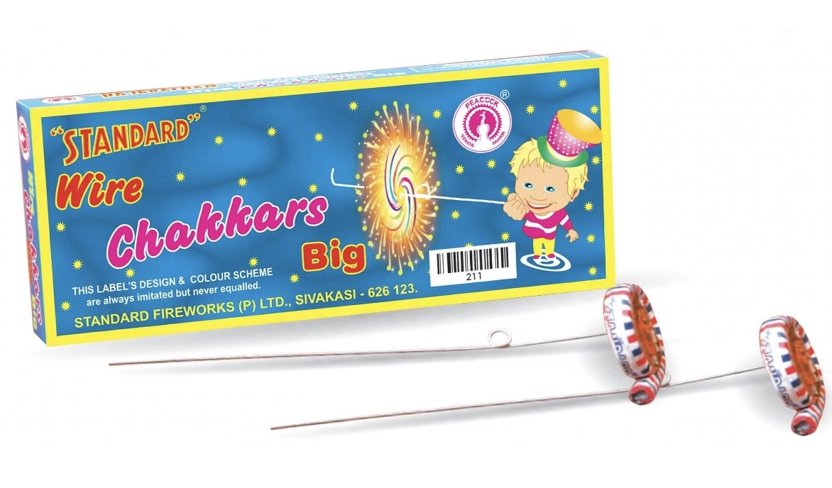 WIRE CHAKKAR BIG(10 PCS)