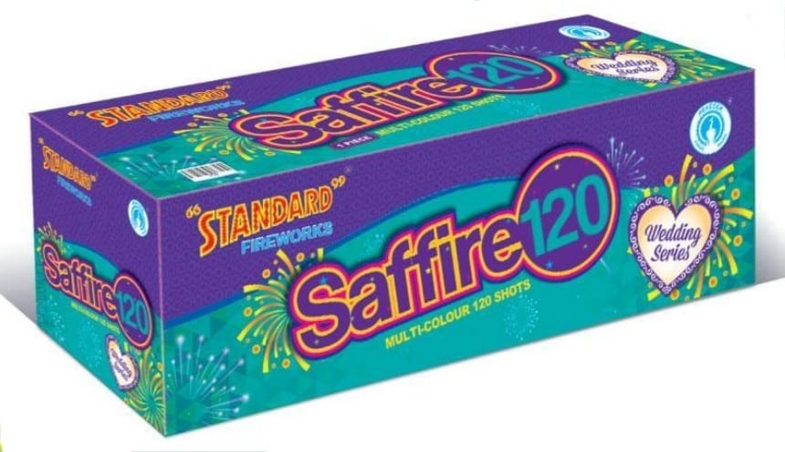 120 SHOTS SAFFIRE