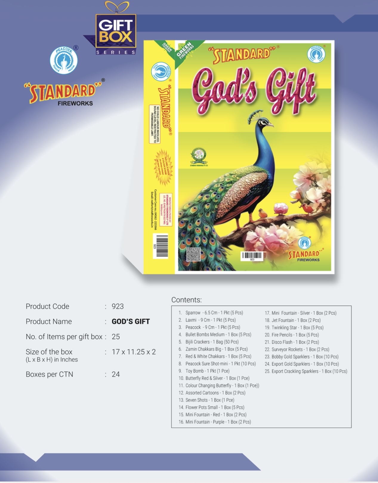 GOD'S GIFT 25 GIFTBOX 